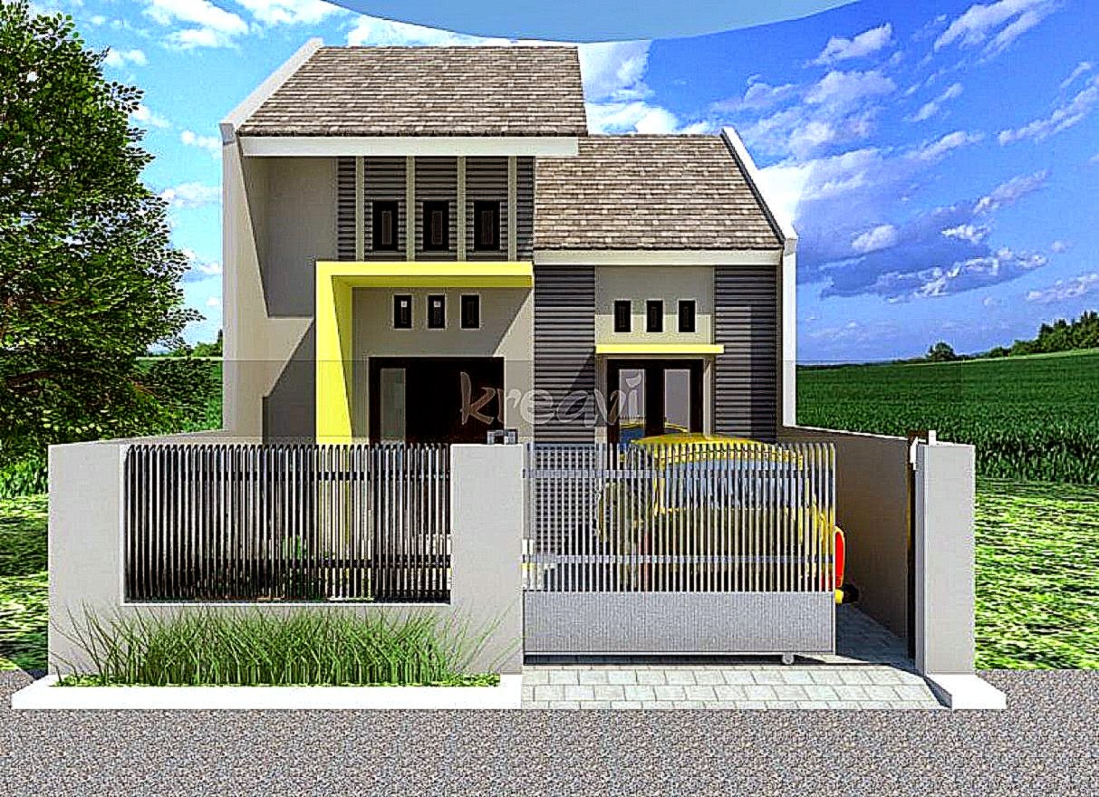 Desain Rumah 2016 Rumah Minimalis Atap Miring Images