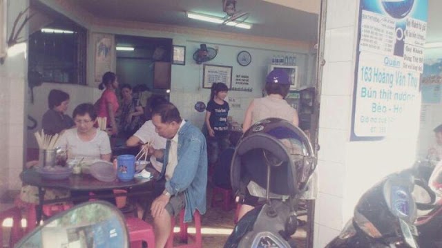 Quán Bún Thịt Nướng 163