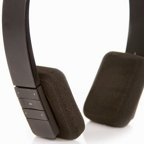  Swage by Rokit Boost - Bluetooth Headphones - Built in Microphone - High Quality Sound - Perfect Fit Sleek Design - Black Color