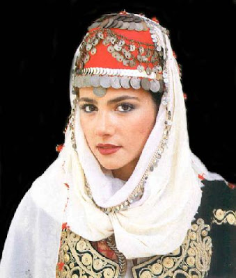 Turkish bridal head dress