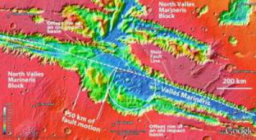 Mars Tectonics Believed To Be Active