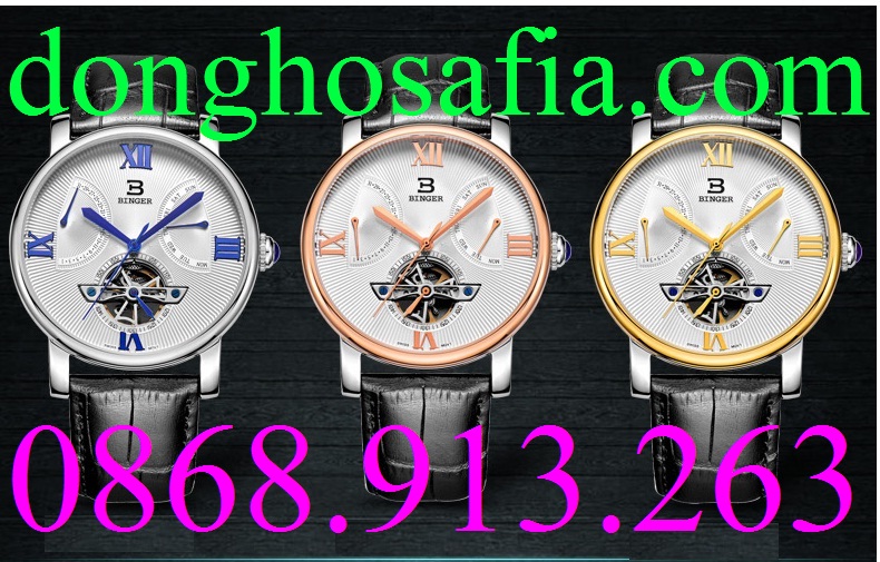 Đồng hồ nam cơ Binger B5019 BG008