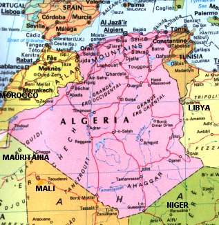 Aljazair juga merupakan negara yang mayoritas penduduknya beragama islam, jika diprosentase berapa p