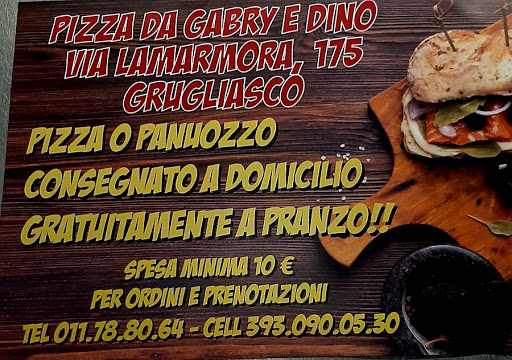 Pizza da Gabry e Dino logo
