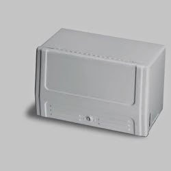Continental White Metal Singlefold Paper Towel Dispenser