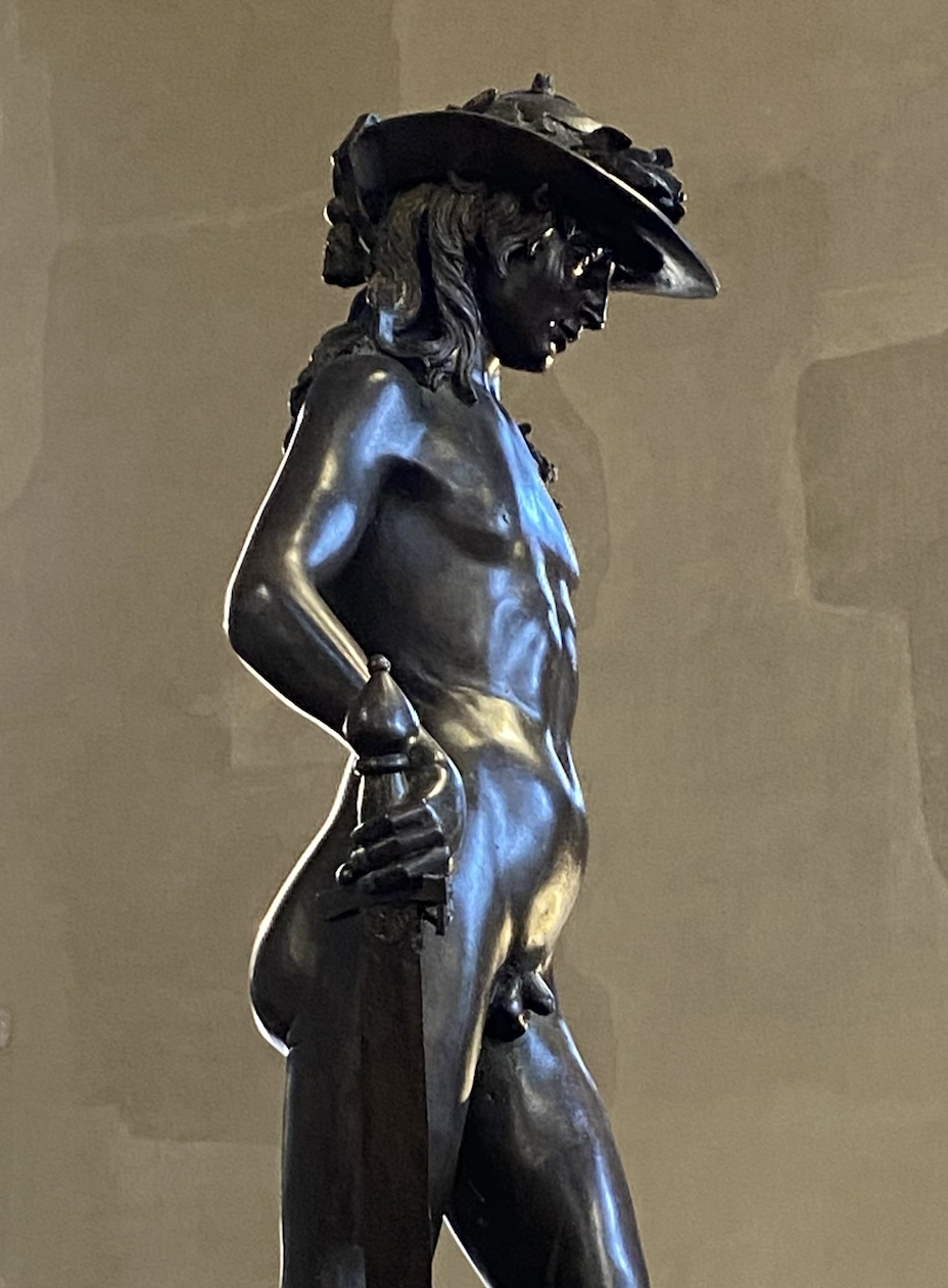 Donatello, David, c. 1440; bronze 
