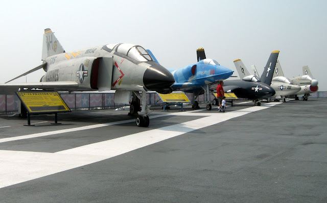 USS Lexington f-4a phantom