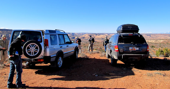 Preparing to drop down from the Spur into Northeast Spur Fork