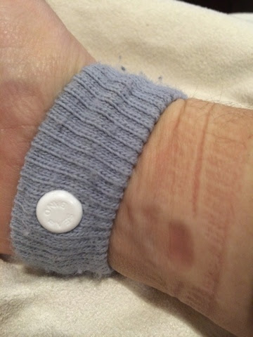 Buy Sea-band child blue anti-nausea wristband