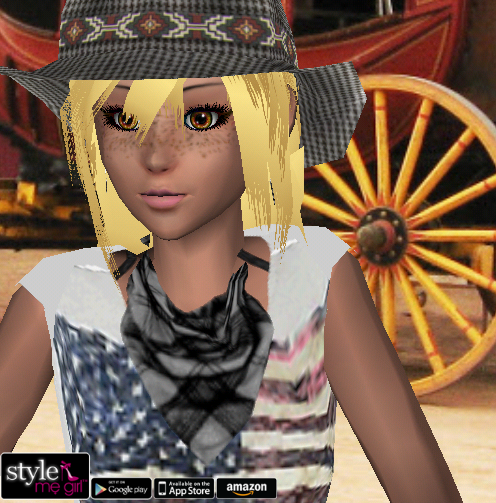 Style Me Girl Level 37 - Meena - Cowgirl
