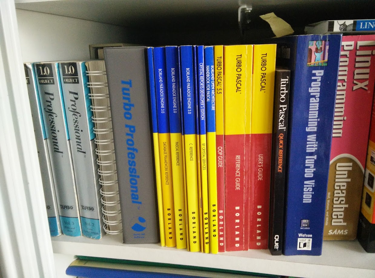 Some Turbo Pascal books