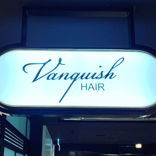 Vanquish Hair logo