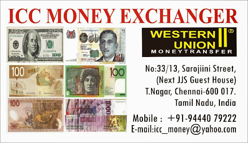 ICC FOREX, 3313 SAROJINI STREET, T.NAGER, Chennai, Tamil Nadu 600017, India, Foreign_Exchange_Students_Organization, state TN