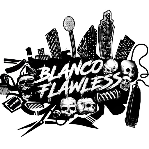 BLANCO FLAWLESS FIRM BARBER SHOP logo