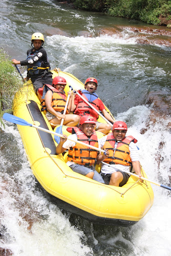 Rafting Situ Cileunca Bandung West Java