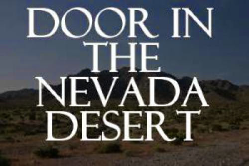 Door In The Nevada Desert