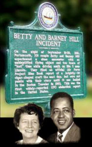 State Of New Hampshire Erects Historical Marker For Betty And Barney Hill