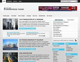 The Tiny Wordpress Theme