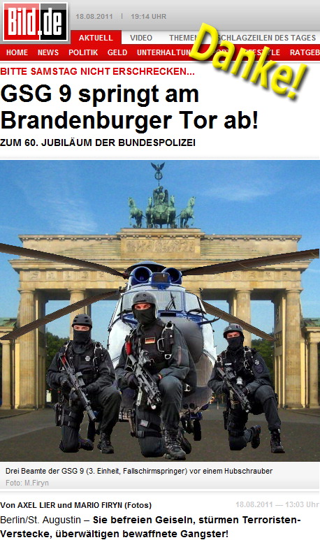Dateindung von Polizisten