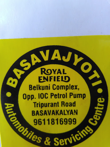 Basvajyoti Automobile & Service Center, 2, Main Rd Tripuranth, Main Rd, Tripuranth, Shivaji Nagar, Basavakalyan, Karnataka 585327, India, Automobile_Air_Service_Center, state KA