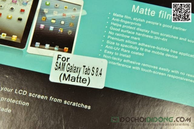 Miếng dán màn hình Samsung Galaxy Tab S 8.4 T700 loại trong