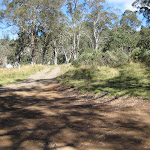 Road into Junction Pools camping ground
