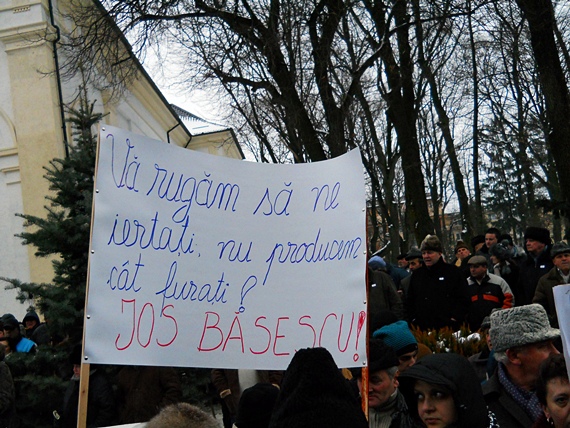 Protest Suceava joi 19 ianuarie