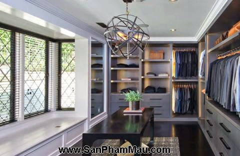 25 kiểu phòng thay đồ Walk-in closet lịch lãm dành cho quý ông.. Thiết kế phòng thay đồ riêng lịch lãm dành cho quý ông-4