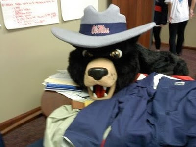 Is this the head of new Ole Miss Mascot costume? Is this the head of new Ole Miss Mascot costume?