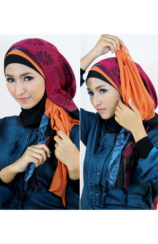Tutorial Hijab Semi Formal untuk Tampil Stylish