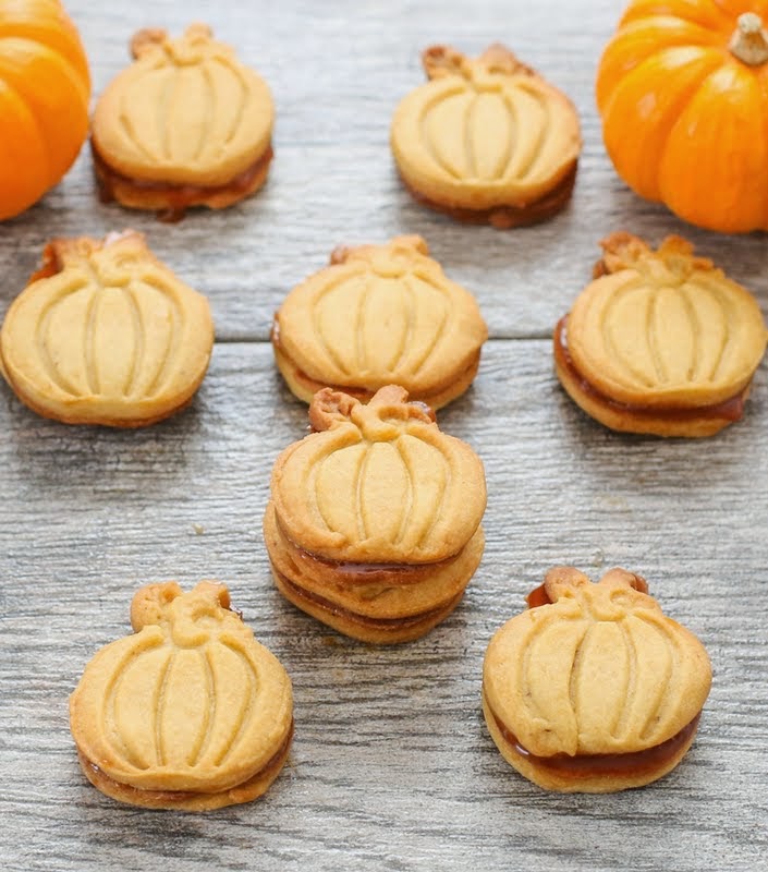 close-up photo of the finished cookies