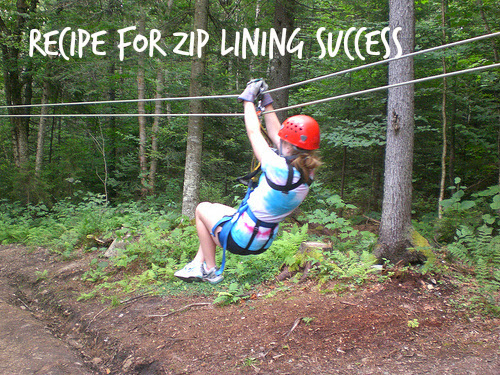 Recipe for Zip Lining Success