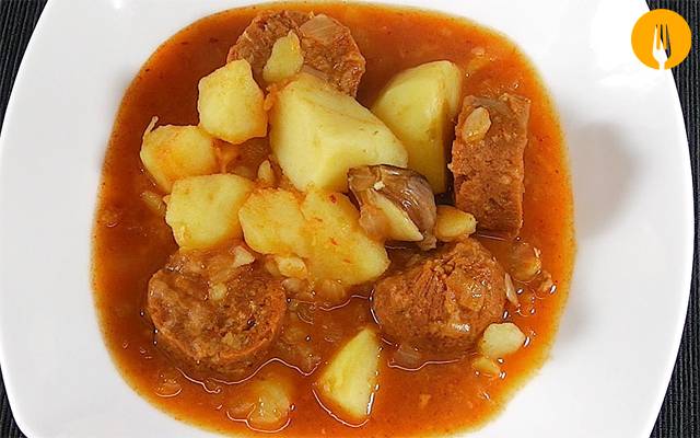 Patatas a la riojana | Recetas de Cocina Casera - Recetas fáciles y sencillas