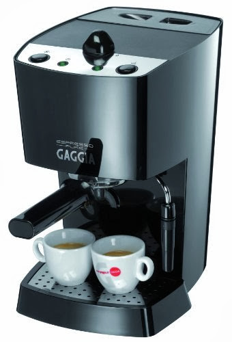 Gaggia 102532 Espresso-Pure Semi-Automatic Espresso Machine, Black