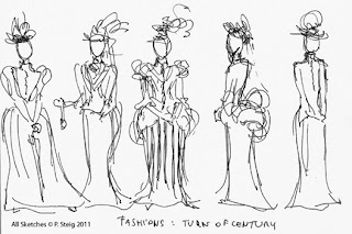 The Competent Eclectic Sketch Artist Hyphenate : Fashion Sketches (02