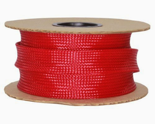  mod/smart High Density Kobra Sleeve - 1in. Mini-Spool (25 feet) - UV Red