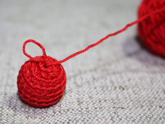 how to crochet beads