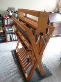 Schacht Mighty Wolf floor loom closed
