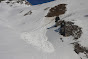 Avalanche Vanoise, secteur Rateau d'Aussois, Les Côtes, sous le Col du Barbier - Photo 2 - © Duclos Alain