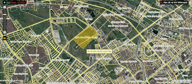 Vị trí khu đô thị Louis City Vị trí khu đô thị Louis City