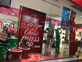 Christmas promotion at Belle in Zhangzhou, China
