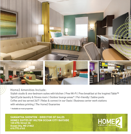 Home2 Suites by Hilton Ocean City Bayside logo