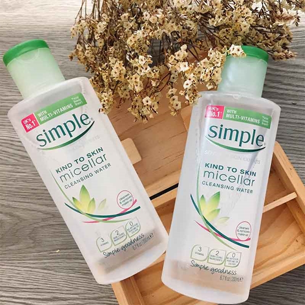 Simple Kind To Skin Cleansing Micellar Water
