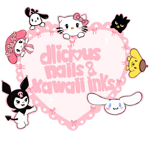 D'Licious Nails | Nail Art Studio logo