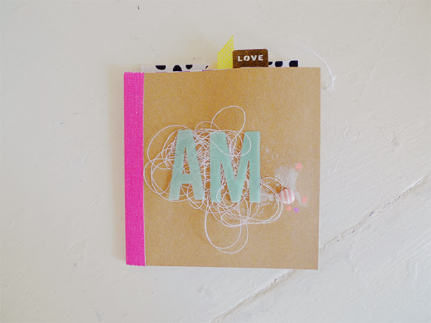 Mini Album with Pocket Pages // Part One // Cover