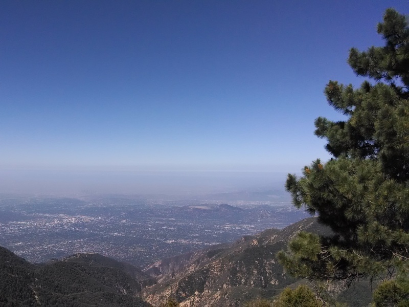 Mount Wilson and Mount Gleason • View from Mount Wilson
