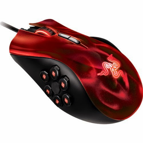  Naga Hex Wraith Red Laser Gaming Mouse