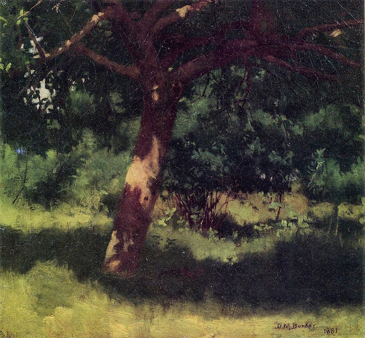 Dennis Miller Bunker - Midsummer Landscape with Apple Tree