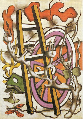 Fernand Léger - Le papillon sur la roue (1948)