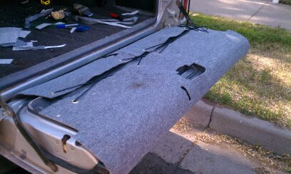 homemade tailgate bike pad